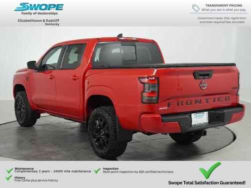 Red Alert 2026 Nissan Frontier SV