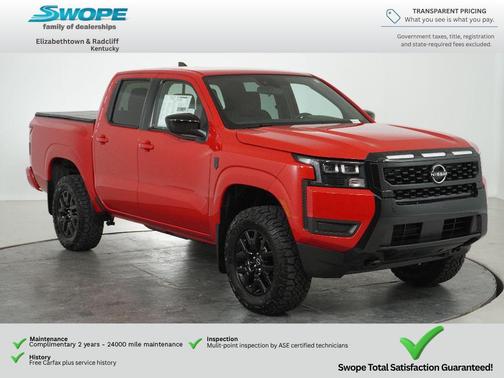 Red Alert 2026 Nissan Frontier SV