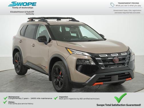 Baja Storm Metallic 2025 Nissan Rogue Rock Creek