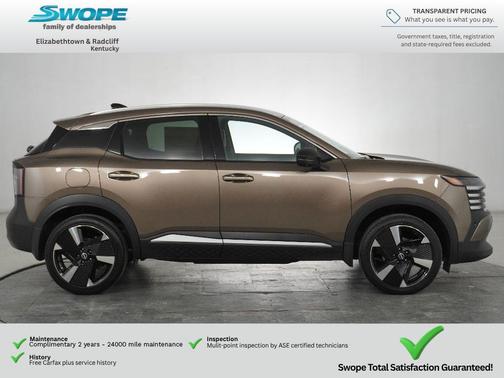 Canyon Bronze Metallic 2026 Nissan Kicks SR