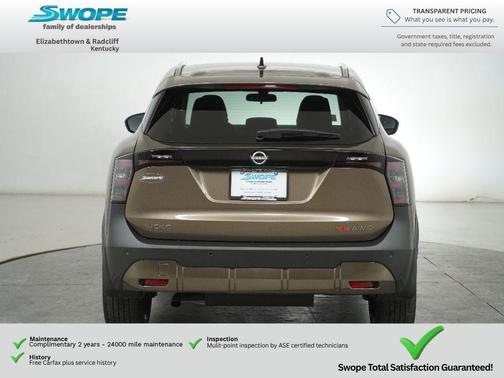 Canyon Bronze Metallic 2026 Nissan Kicks SR