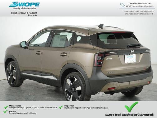Canyon Bronze Metallic 2026 Nissan Kicks SR