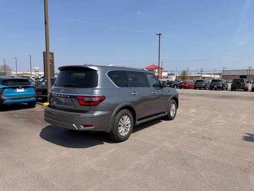 Gun Metallic 2024 Nissan Armada SV