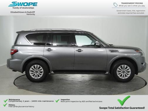 Gun Metallic 2024 Nissan Armada SV