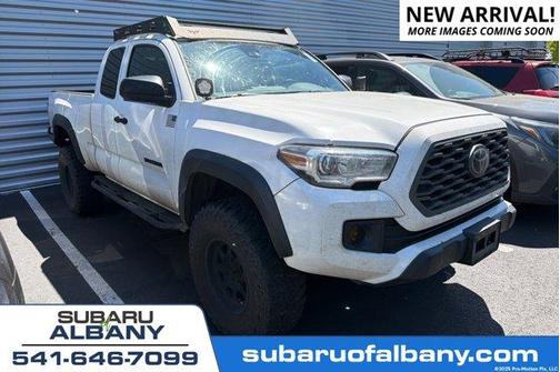 Super White 2019 Toyota Tacoma SR