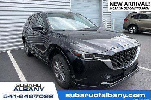 Jet Black Mica 2025 Mazda CX-5 Preferred