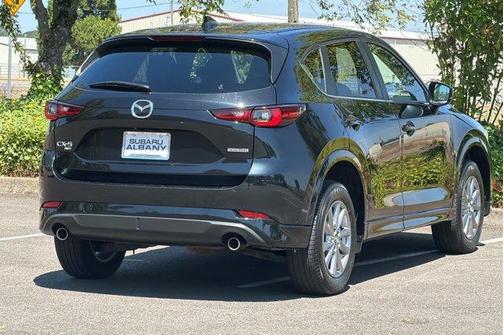 Jet Black Mica 2025 Mazda CX-5 Preferred