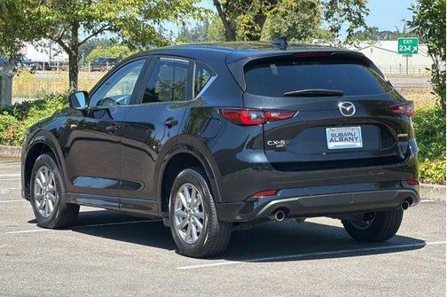 Jet Black Mica 2025 Mazda CX-5 Preferred