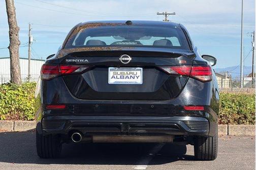 Black 2025 Nissan Sentra SR