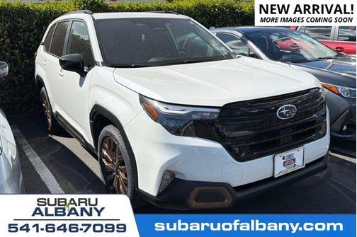 Crystal White Pearl 2026 Subaru Forester Sport