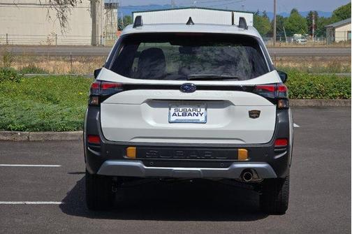 Crystal White Pearl 2026 Subaru Forester Wilderness