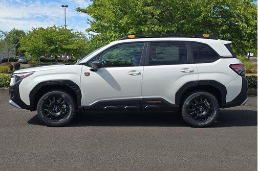 Crystal White Pearl 2026 Subaru Forester Wilderness