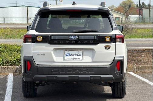 Crystal White Pearl 2026 Subaru Outback Wilderness