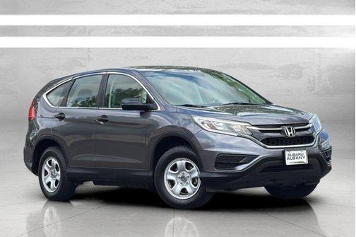Gray 2015 Honda CR-V LX