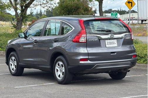 Gray 2015 Honda CR-V LX