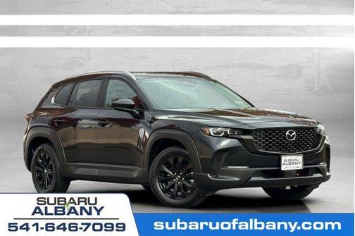 Jet Black Mica 2025 Mazda CX-50 2.5 S Preferred Package