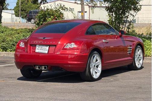 Blaze Red Crystal Pearl 2005 Chrysler Crossfire Limited