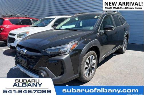 Crystal Black Silica 2025 Subaru Outback Limited XT