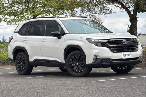 Crystal White Pearl 2026 Subaru Forester Sport