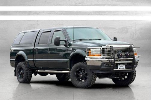 Dark Highland Green Clearcoat Metallic 2001 Ford F-250 Super Duty
