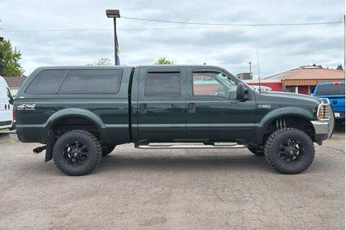 Dark Highland Green Clearcoat Metallic 2001 Ford F-250 Super Duty