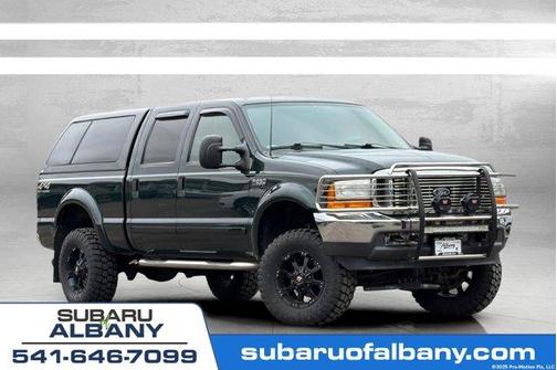 Dark Highland Green Clearcoat Metallic 2001 Ford F-250 Super Duty