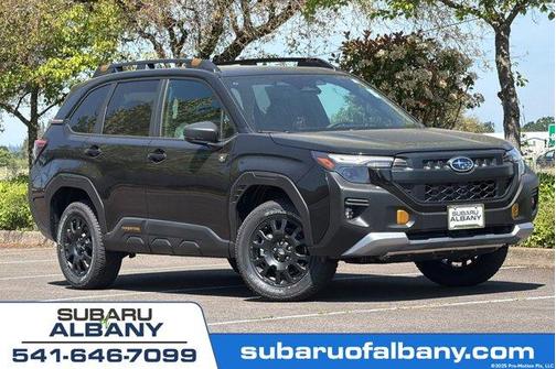 Crystal Black Silica 2026 Subaru Forester Wilderness