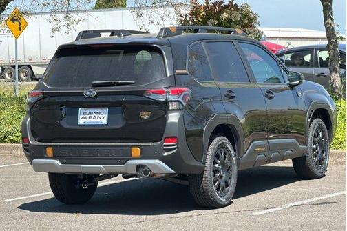 Crystal Black Silica 2026 Subaru Forester Wilderness