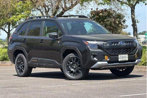 Crystal Black Silica 2026 Subaru Forester Wilderness