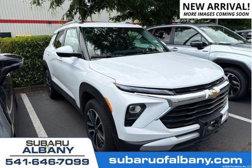 Summit White 2025 Chevrolet Trailblazer LT