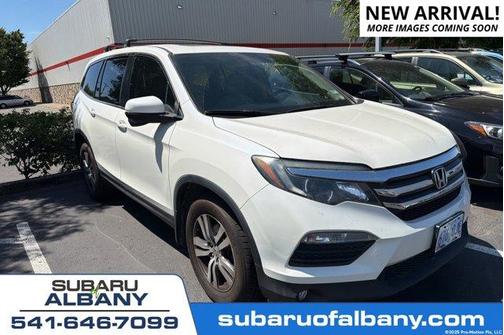 White 2016 Honda Pilot EX-L w/ Navigation