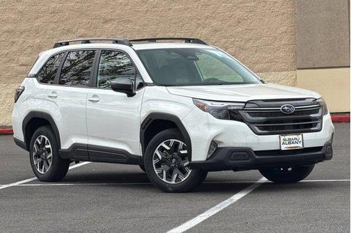 Crystal White Pearl 2026 Subaru Forester Premium