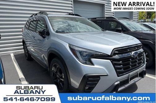 Ice Silver Metallic 2025 Subaru Ascent Onyx Edition Touring