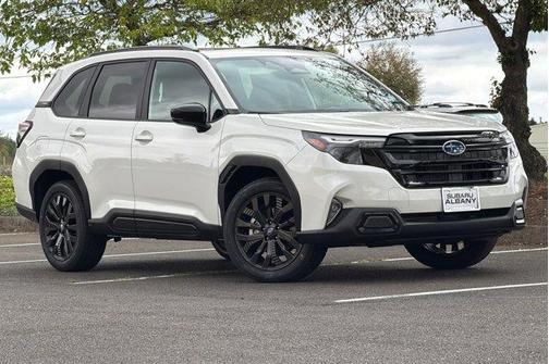 Crystal White Pearl 2026 Subaru Forester Sport