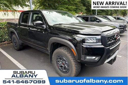 Black 2025 Nissan Frontier PRO-4X