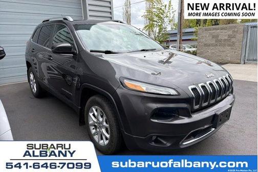 Granite Crystal Clearcoat Metallic 2015 Jeep Cherokee Limited