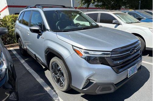 Ice Silver Metallic 2025 Subaru Forester Hybrid Limited
