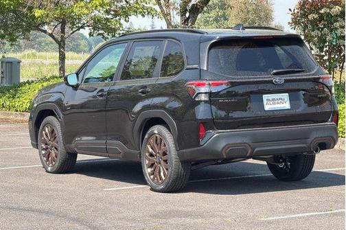 Black 2026 Subaru Forester Sport