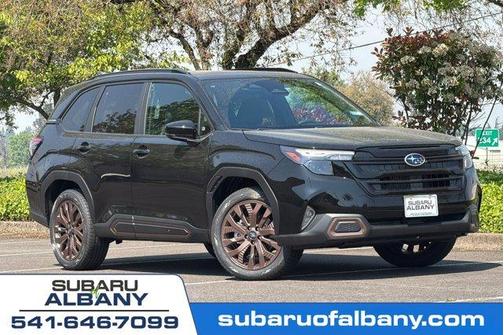 Crystal Black Silica 2026 Subaru Forester Sport