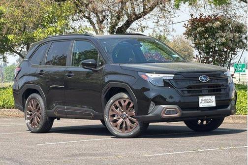 Black 2026 Subaru Forester Sport
