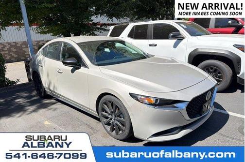 Platinum Quartz Metallic 2024 Mazda Mazda3 FWD w/Select Package