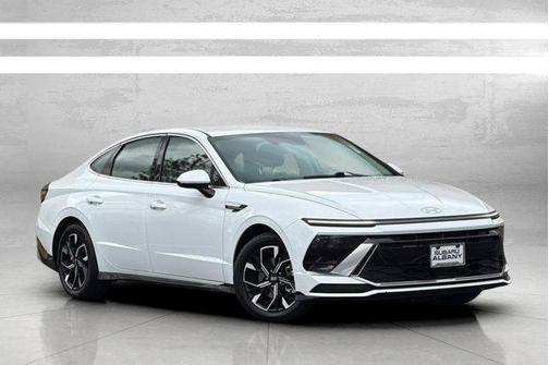 White 2024 Hyundai SONATA SEL