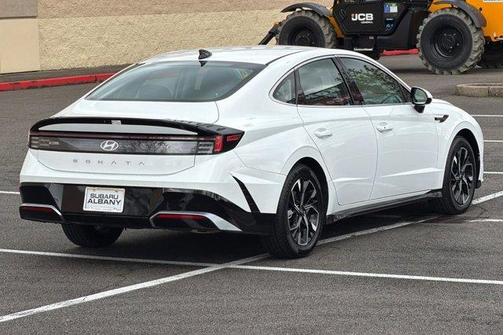 White 2024 Hyundai SONATA SEL