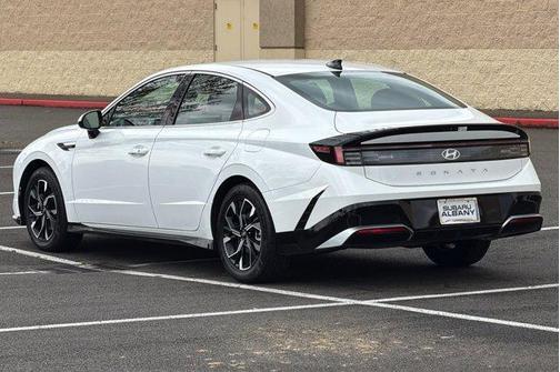 White 2024 Hyundai SONATA SEL