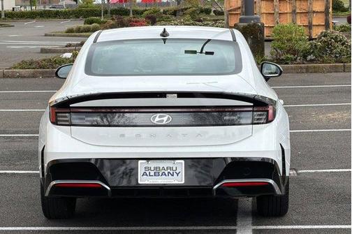 White 2024 Hyundai SONATA SEL