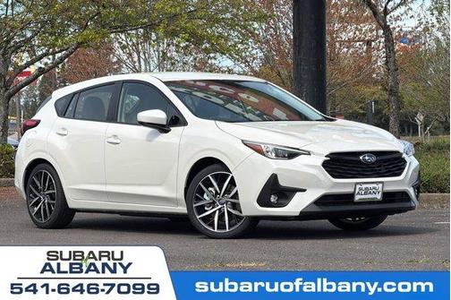 Crystal White Pearl 2026 Subaru Impreza Sport
