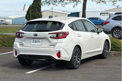 Crystal White Pearl 2026 Subaru Impreza Sport