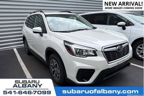 Crystal White Pearl 2020 Subaru Forester Premium