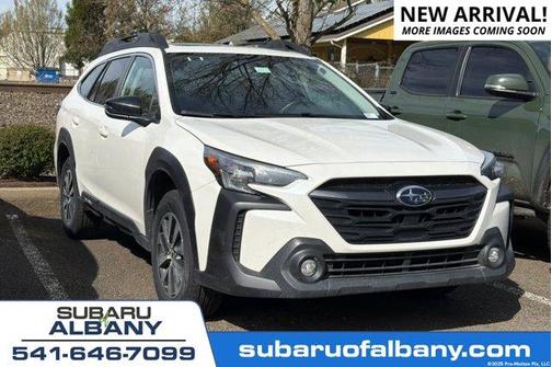 Crystal White Pearl 2025 Subaru Outback Premium