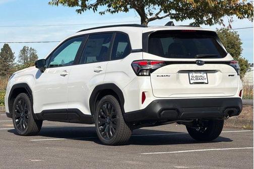 Crystal White Pearl 2026 Subaru Forester Sport